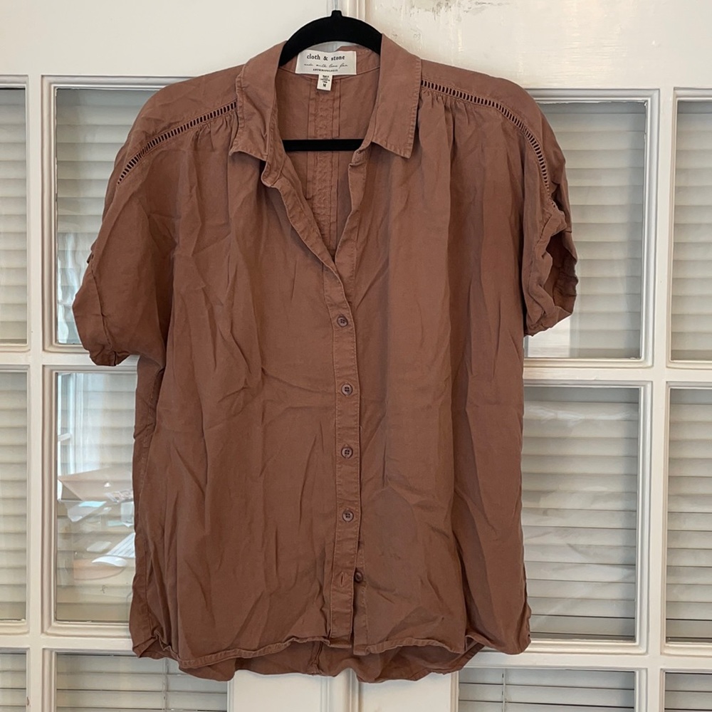 Anthropologie Button Up